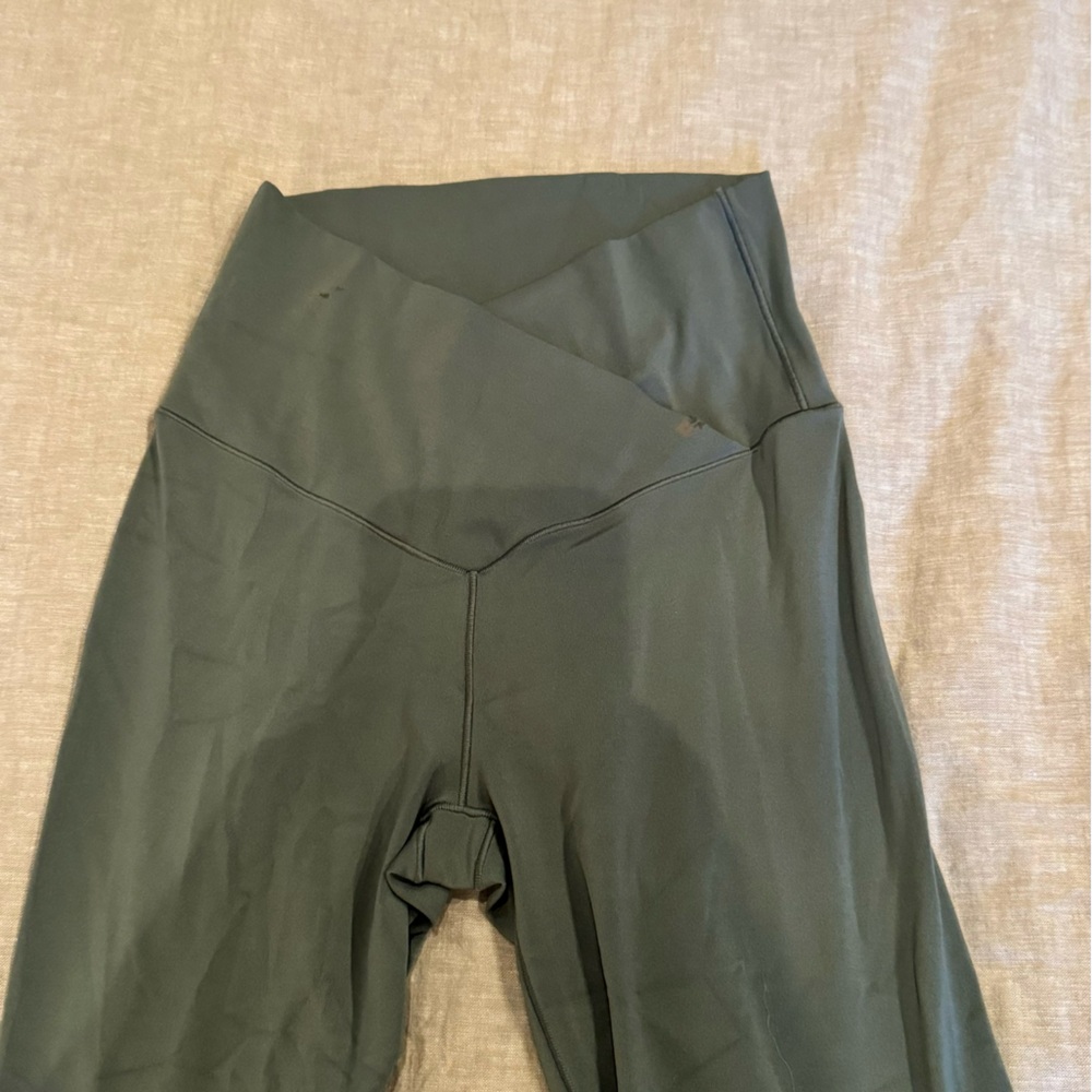 Aerie crossover flared leggings